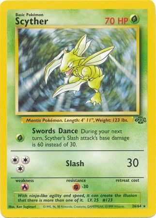 Best Pokemon Cards First Generation - Scyther