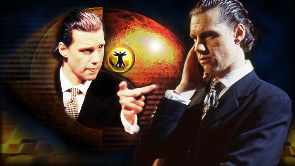 Chris Morris in Brass Eye
