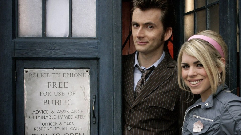 David Tennant and Billie Piper in Doctor Who