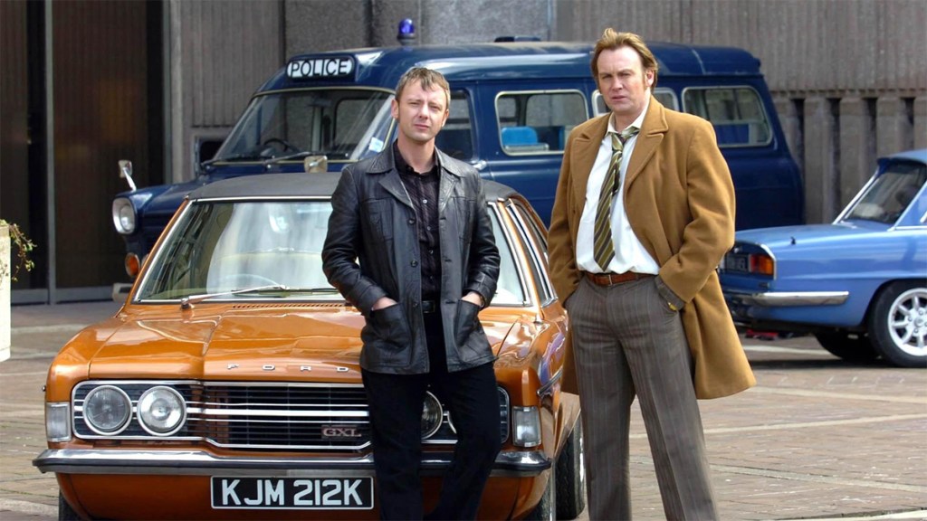 John Simm and Philip Glenister in Life on Mars