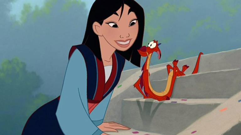 Animated Disney's Mulan and Mushu
