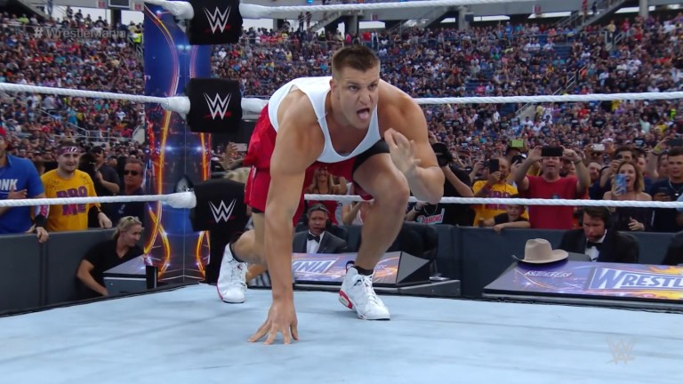 Rob Gronkowski WWE