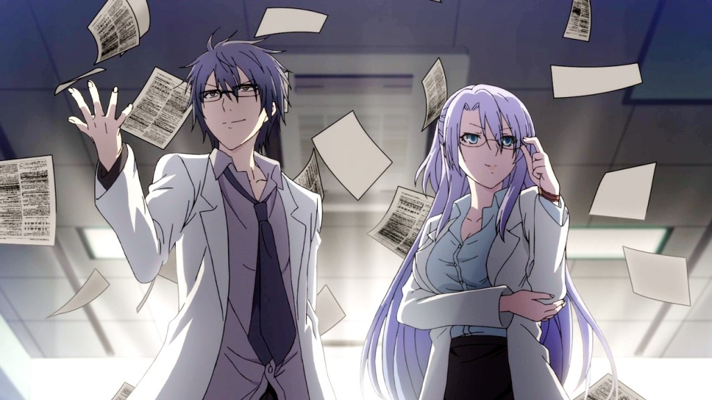 Science Fell In Love So I Tried To Prove It Couple Throws Papers