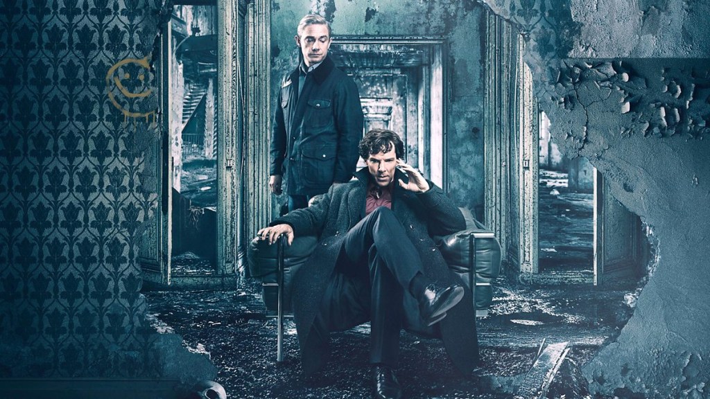 Martin Freeman dan Benedict Cumberbatch di Sherlock