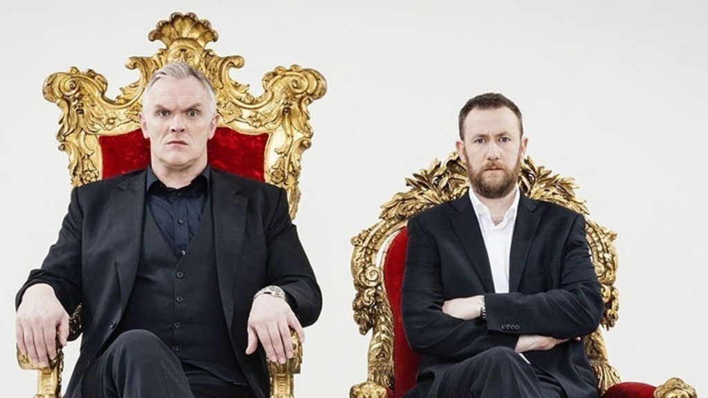 Greg Davies y Alex Horne en Taskmaster