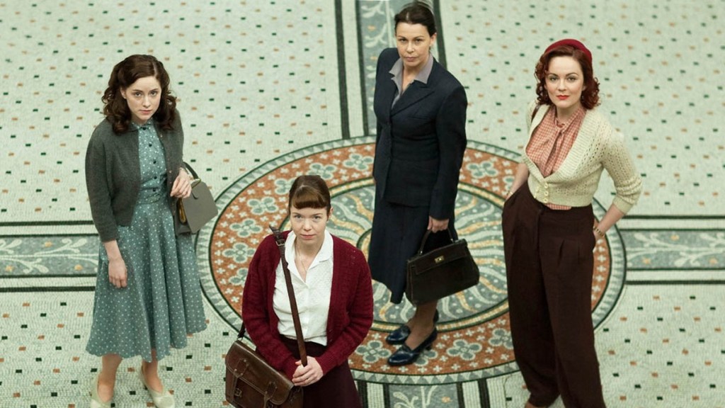 El elenco del círculo de Bletchley
