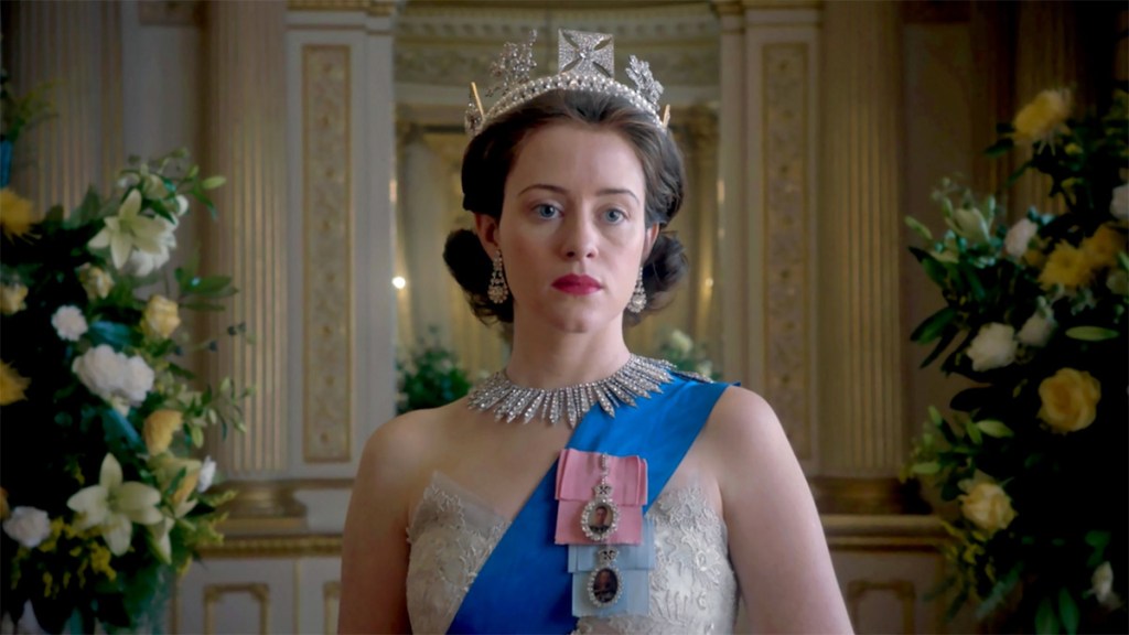 Claire Foy in The Crown