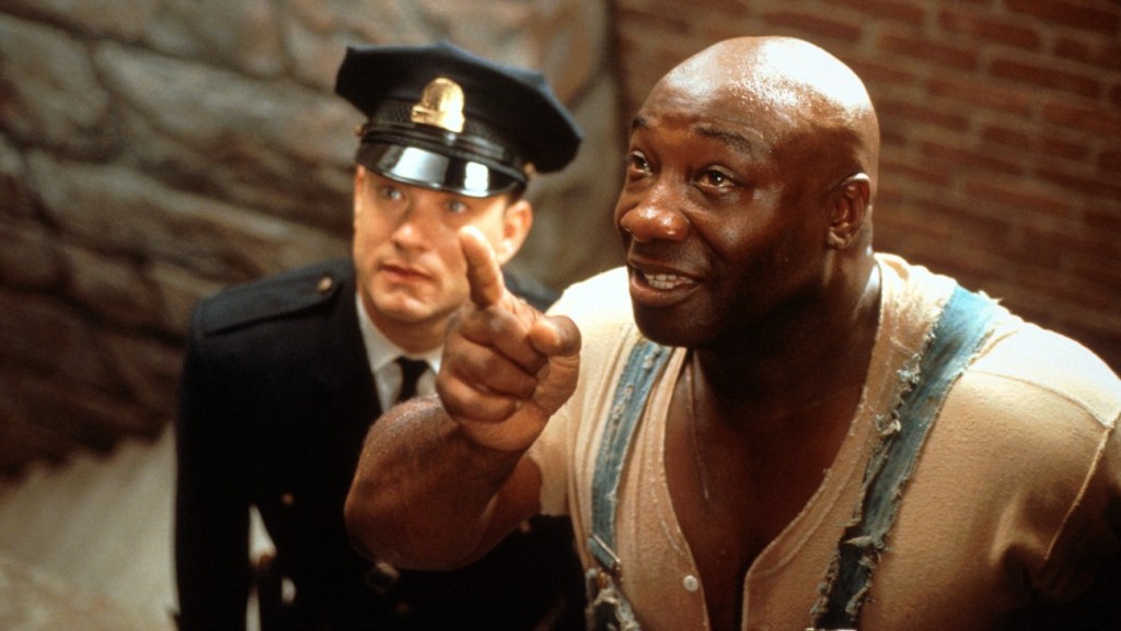 Tom Hanks and Michael Clarke Duncan in The Green Mile (1999)