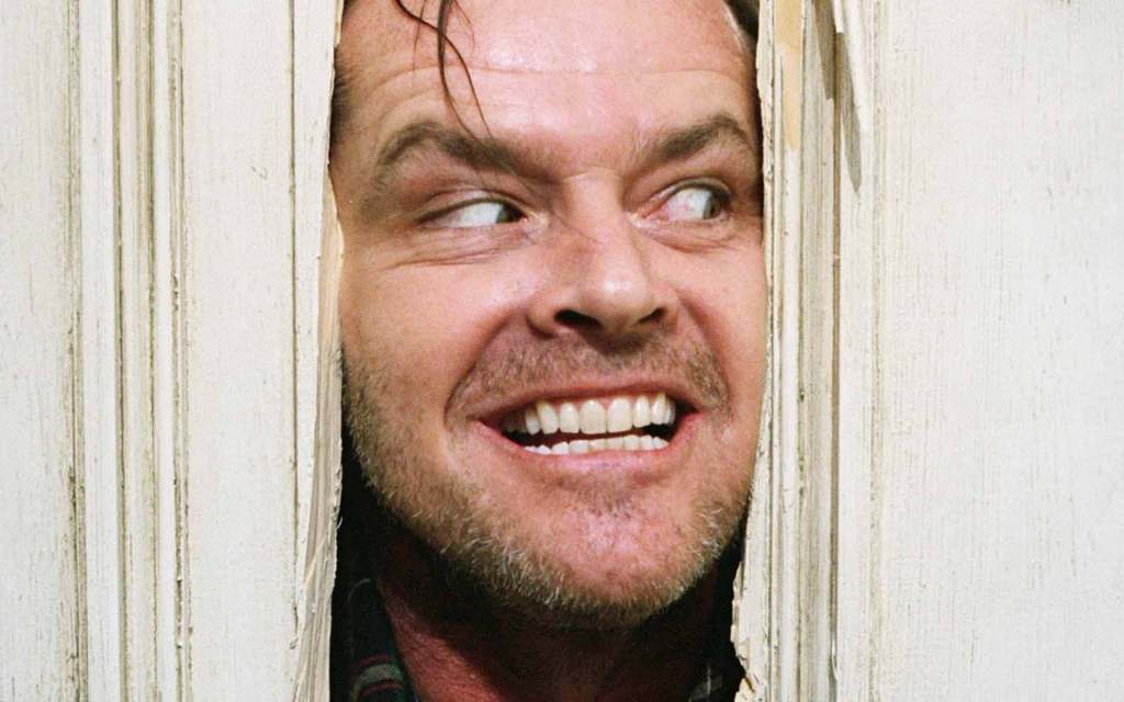 Jack Nicholson in The Shining (1980)