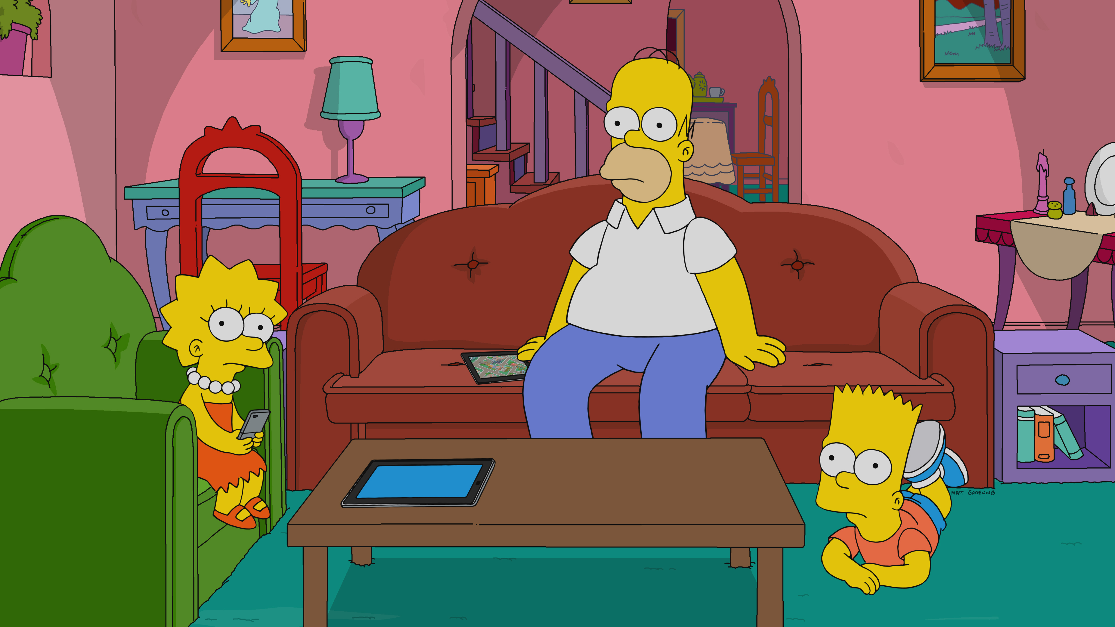 See 'The Simpsons' Living Room Decked Out In Modern Styles | atelier ...