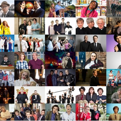 Transmisión de TV de comedia en el Reino Unido