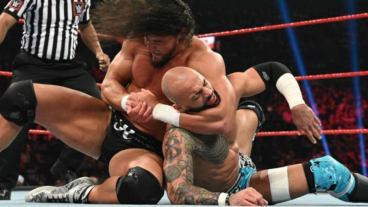 WWE Riddick Moss and Ricochet