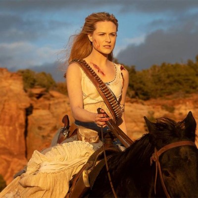 Evan Rachel Wood as Dolores in Westworld season 2