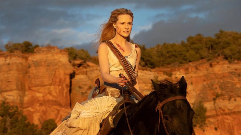 Evan Rachel Wood as Dolores in Westworld season 2