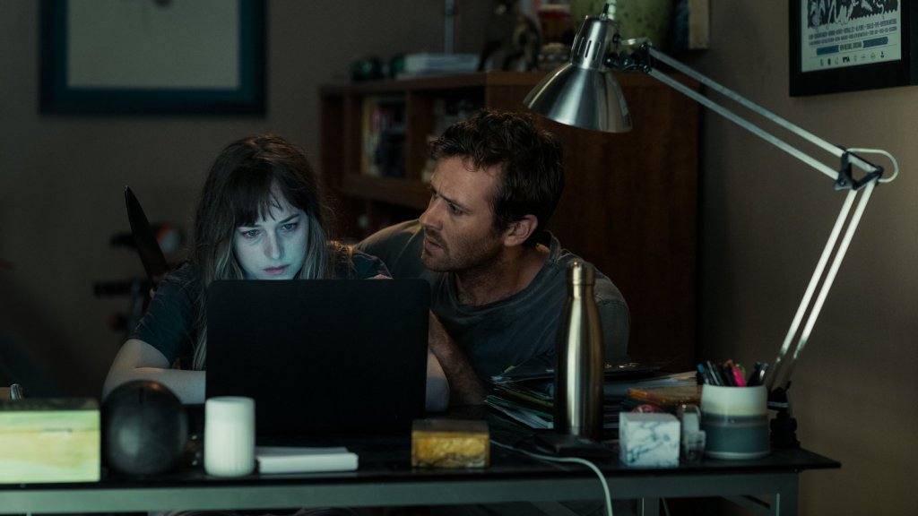 Dakota Johnson and Armie Hammer in Wounds