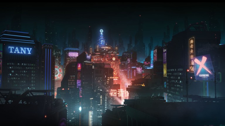 Latimer Skyline in Altered Carbon: Resleeved