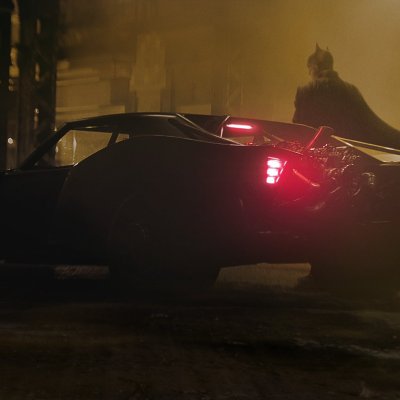 The new Batmobile in Matt Reeves' The Batman