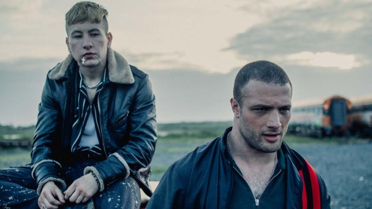 Barry Keoghan and Cosmo Jarvis in Calm With Horses