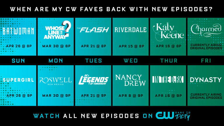 The CW Arrowverse Return Dates 2020