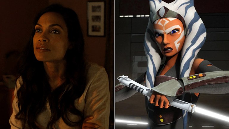 Rosario Dawson on Luke Cage, Ahsoka Tano on Star Wars Rebels