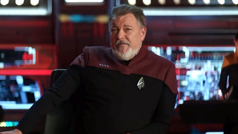 Riker on the Zheng He in the Star Trek: Picard finale