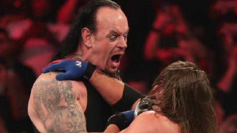 The Undertaker vs. AJ Styles at WWE Elimination Chamber 2020