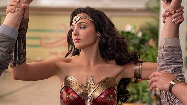 Gal Gadot as Wonder Woman in Wonder Woman 1984