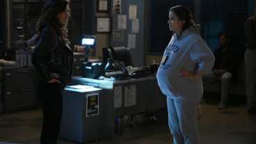 Amy and Rosa in Brooklyn Nine-Nine Season 7 Episode 13