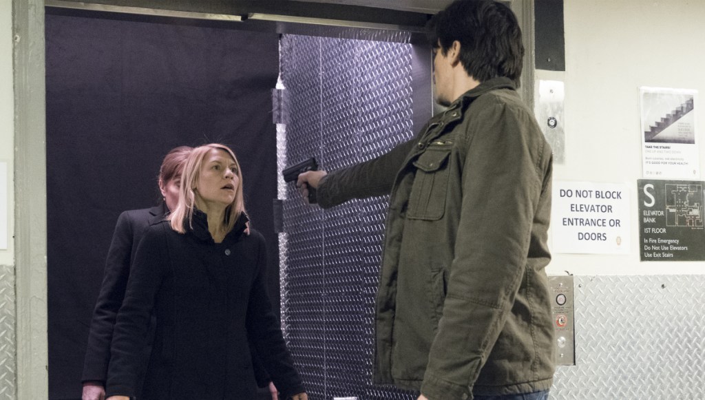 Carrie and Peter Quinn in Homeland Season 6 Finale