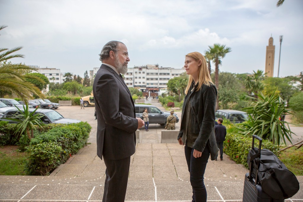 Carrie and Saul in Homeland Season 8