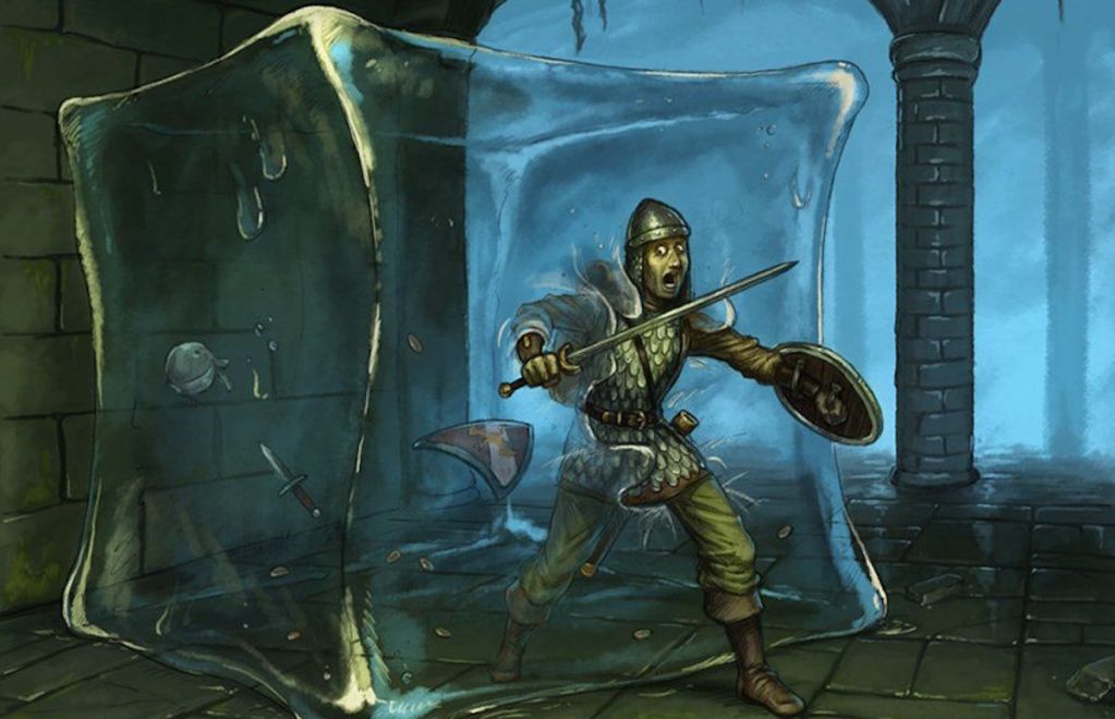 Gelatinous Cube in Dungeons & Dragons