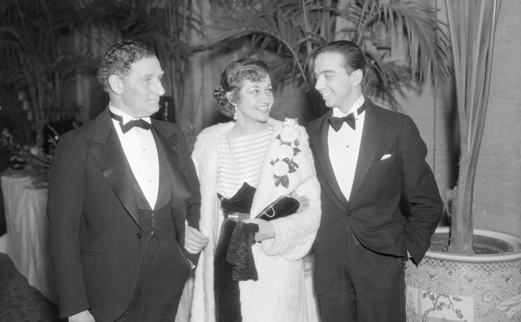 Henry Willson and Paula Stone