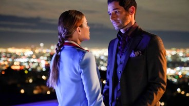 Tom Ellis And Lauren German In Lucifer