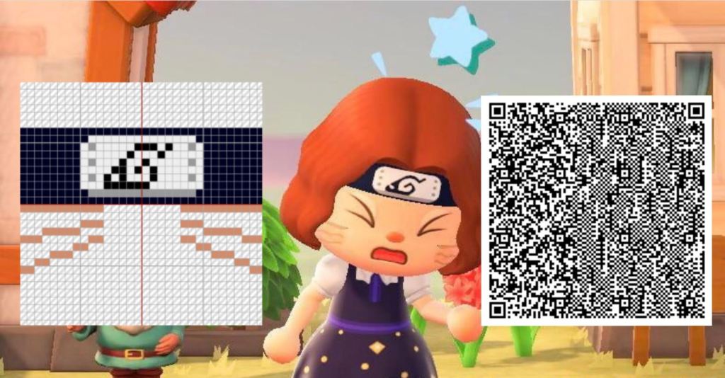 Animal Crossing QR Codes - Naruto Headband