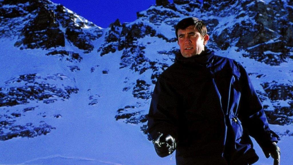 George Lazenby in On Her Majesty's Secret Service