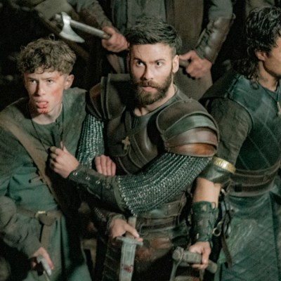 The Last Kingdom season 4 Young Uhtred, Finan and Sihtric