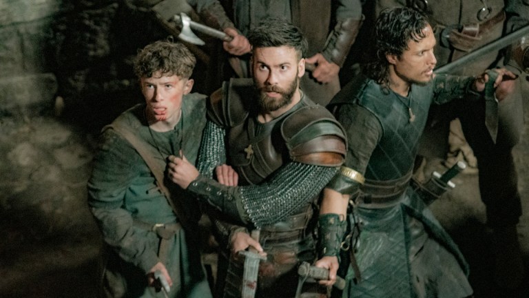 The Last Kingdom season 4 Young Uhtred, Finan and Sihtric