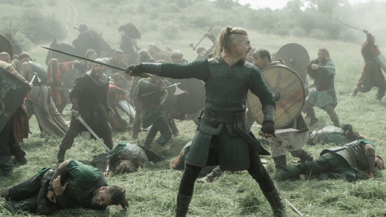 The Last Kingdom season 4 Uhtred in battle episode 4