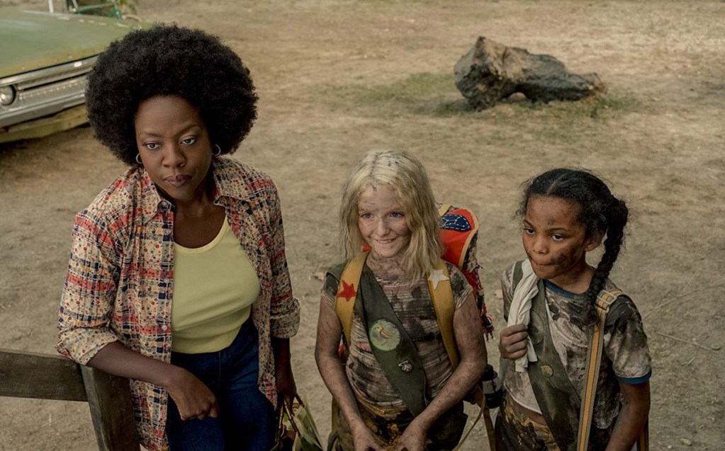 Viola Davis and Mckenna Grace in Troop Zero