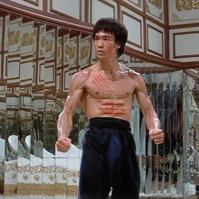 Bruce Lee in Enter the Dragon