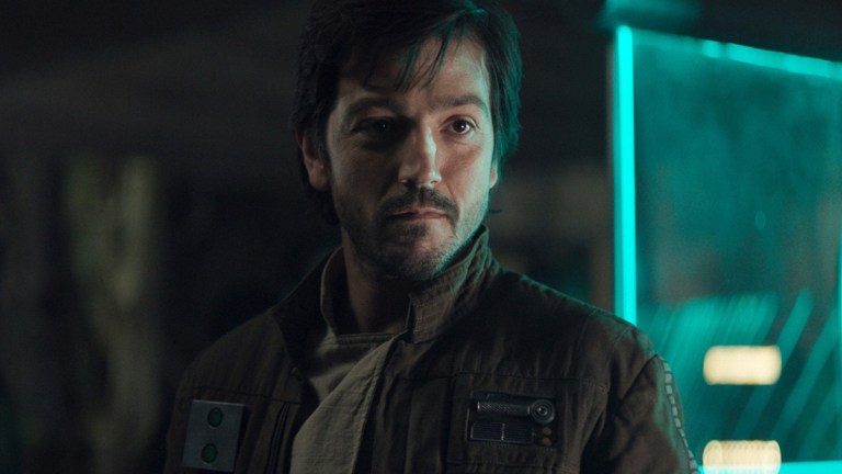 Diego Luna as Cassian Andor in Rogue: One A Star Wars Story