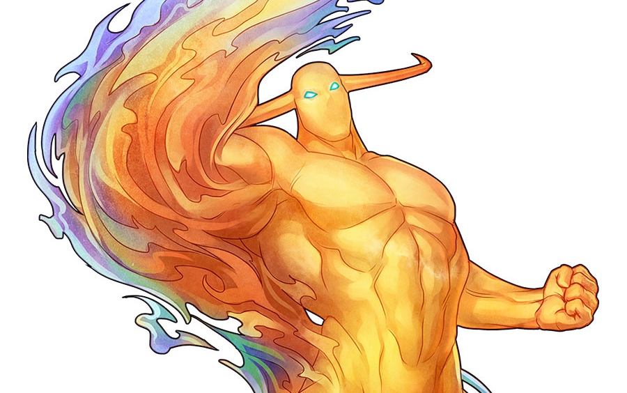 Pyron from Darkstalkers