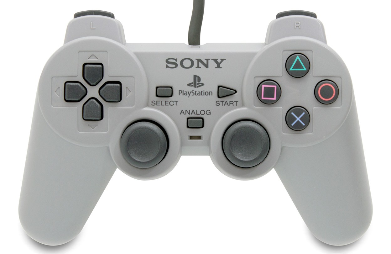 ps1 controller silhoutte