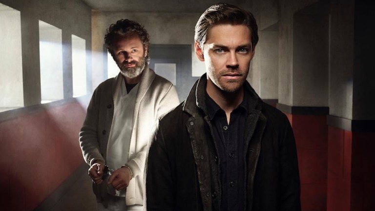 Tom Payne and Michael Sheen on Prodigal Son