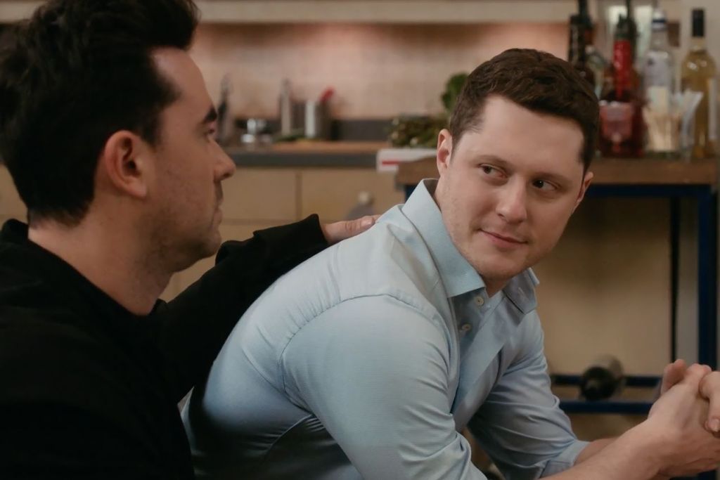 Noah Reid as Patrick in Schitt's Creek