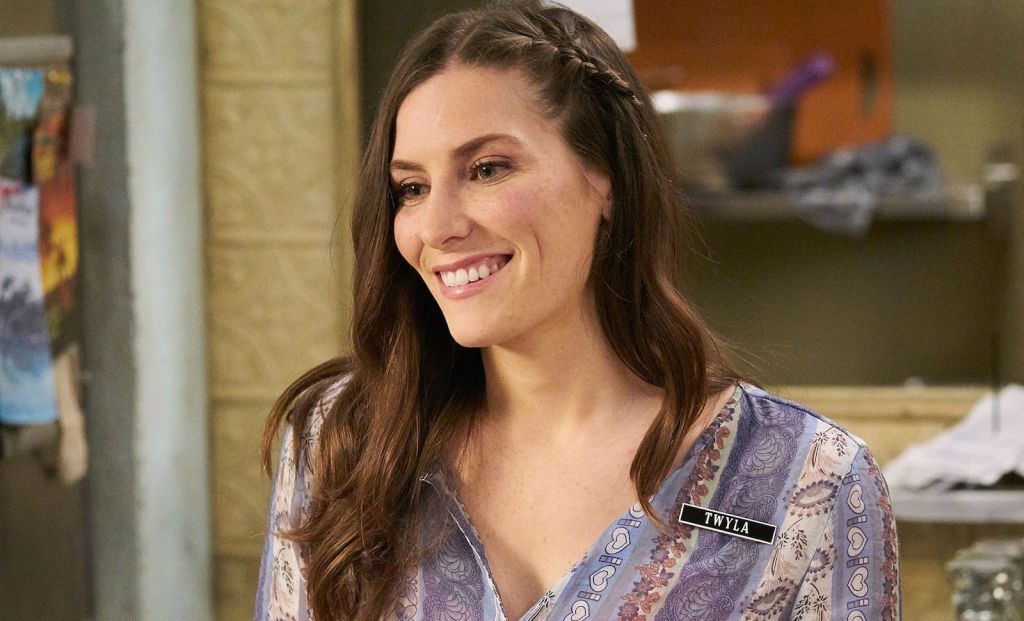 Sarah Levy as Twyla in Schitt's Creek