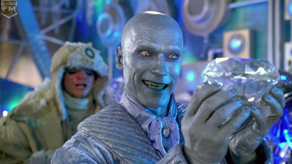 Arnold Scwharzenegger as Mr Freeze in Batman & Robin