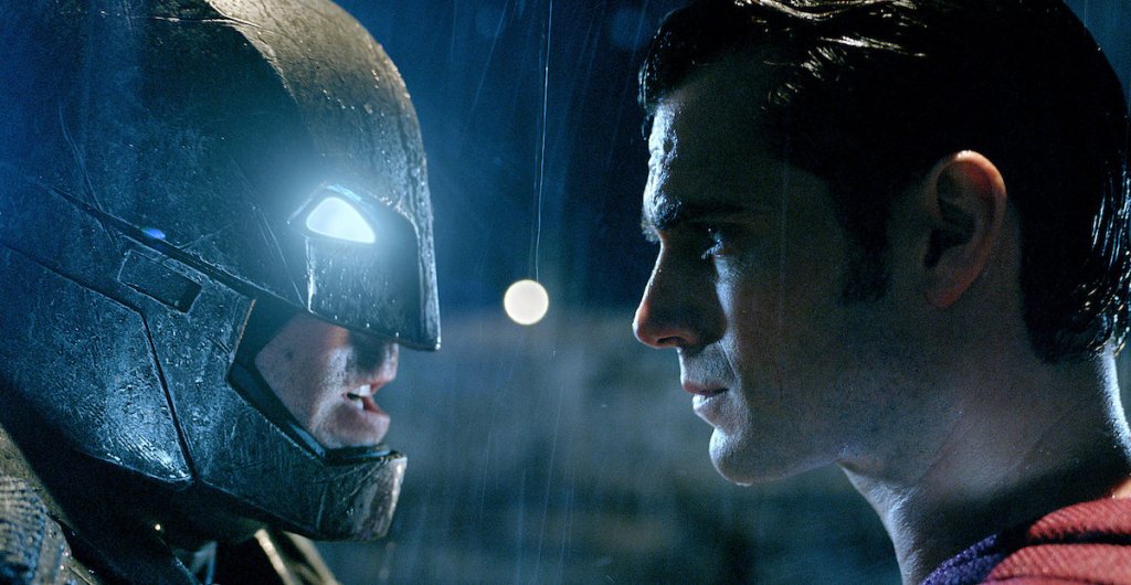 Ben Affleck and Henry Cavill in Batman Superman