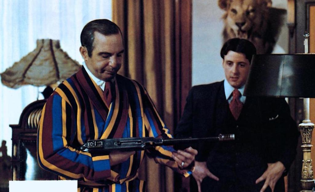 Ben Gazzara and Sylvester Stallone in Capone