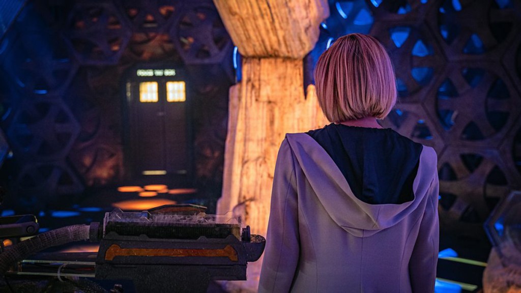 Doctor Who Shadow Jodie Whittaker TARDIS
